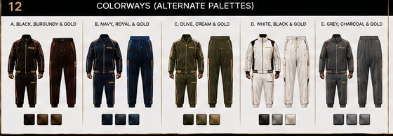 Luxury Velour Prestige Set Colorways