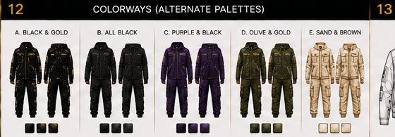 Royal Nexus Future Set Colorways