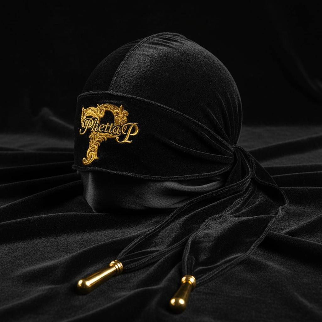 Velvet Durag Black