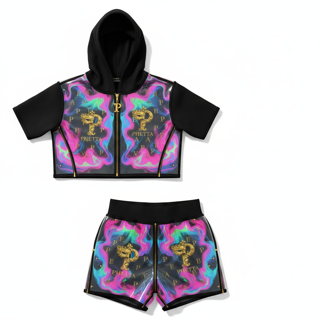 Pink Paisley Matching Set