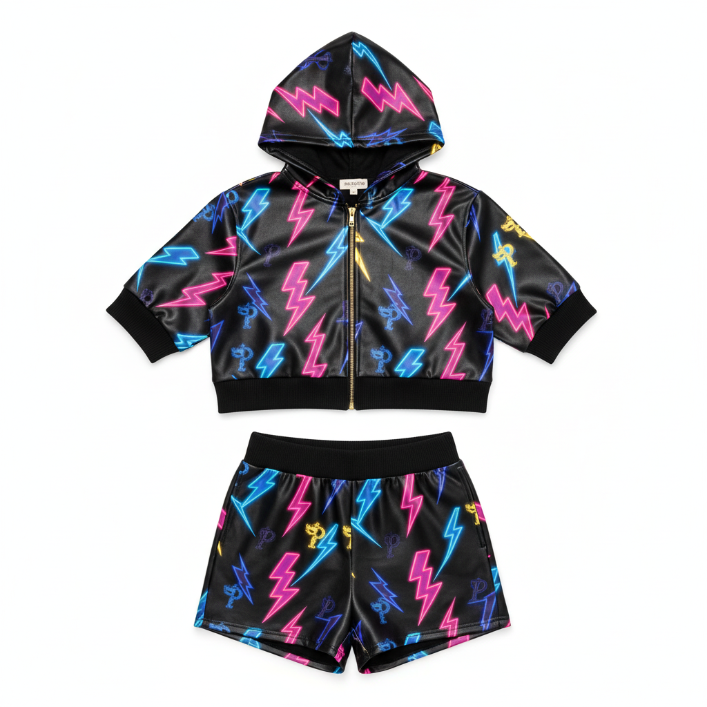 Lightning Print Matching Set