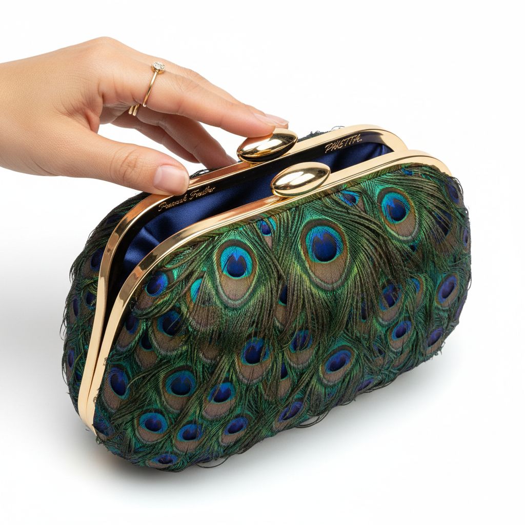 Peacock Clutch